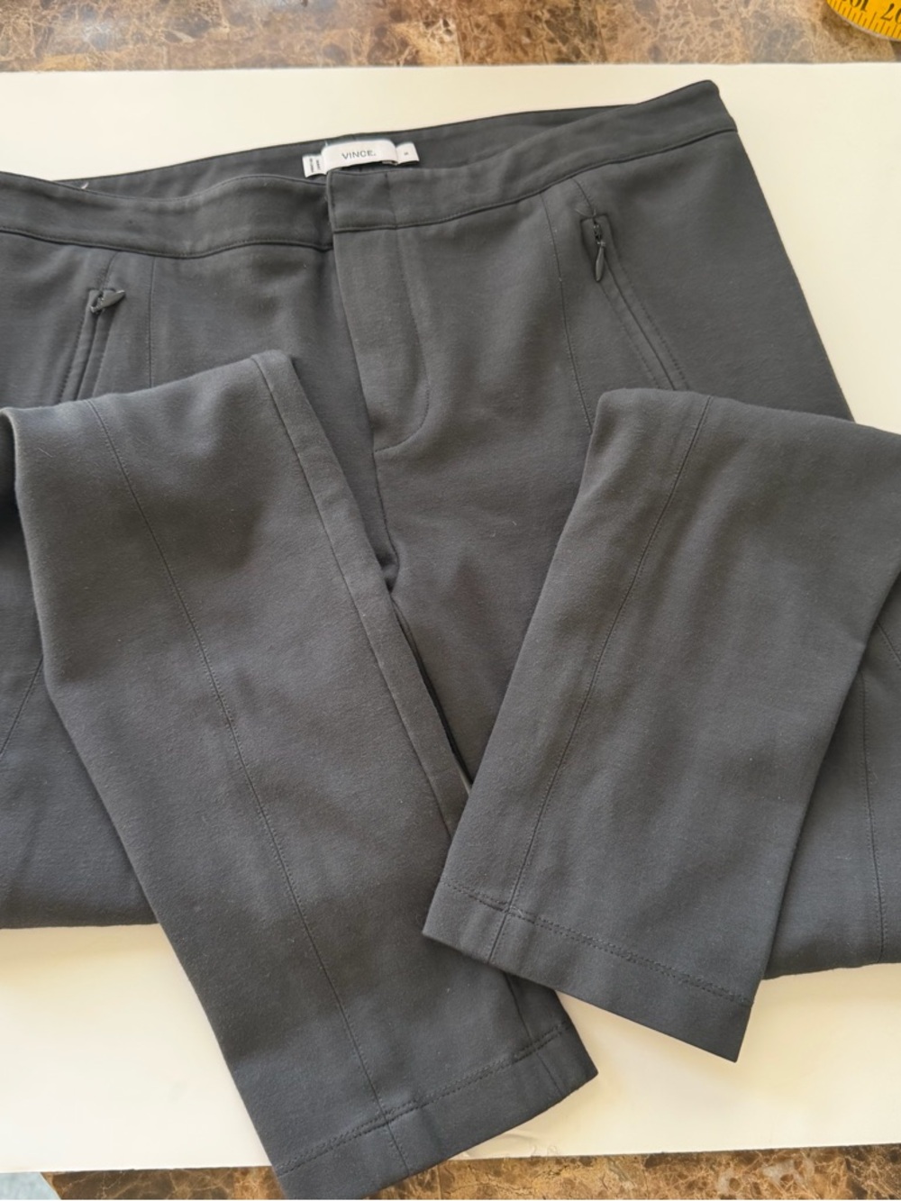Vince Grey Stretch Zip Pocket Skinny pants size 8. - Picture 4 of 8